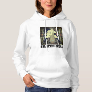 SKATER GIRL SKATEBOARDING T-Shirts & Hoodies
