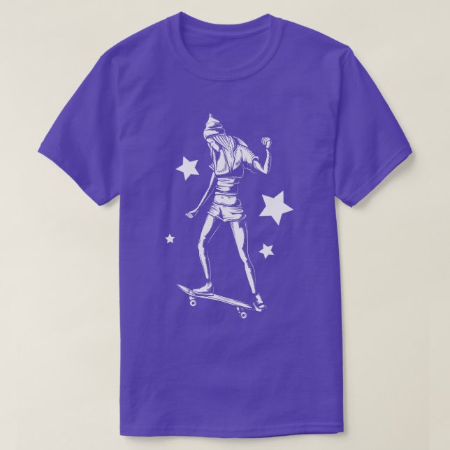Skater Girl T Shirt (Design framsida)