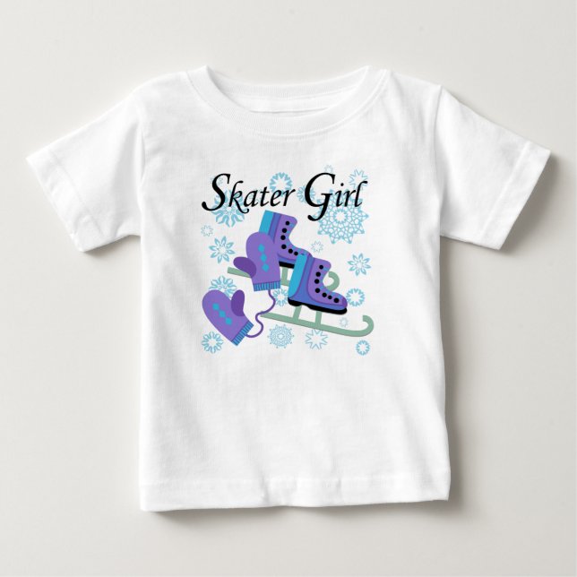 Skater Girl Tee Shirt (Framsida)
