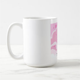 Skater Girl Vibes - Pastel Aesthetic Collage Kaffemugg