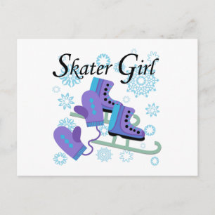 Skater Girl Vykort