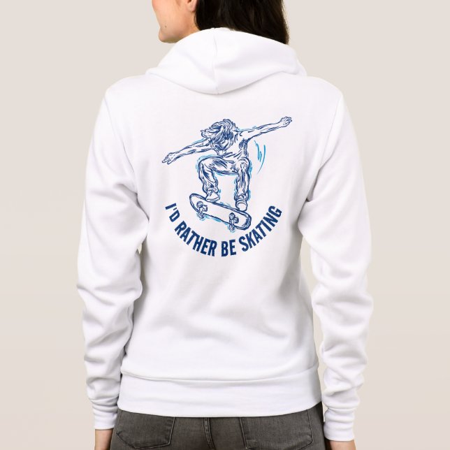 Skater i mitten av Luft, i stället för att skaka T Shirt (Baksida)