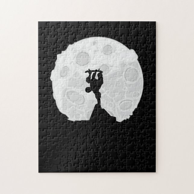 Skater Måne Pussel (Vertikal)