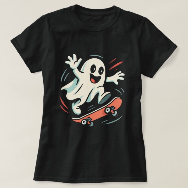 Skater Reaper Shirt T Shirt (Design framsida)