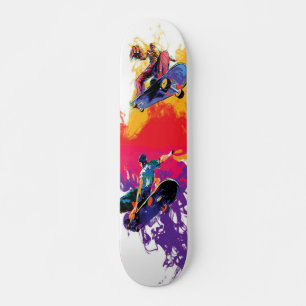 Skater skissar skateboarden skateboard bräda 21,5 cm