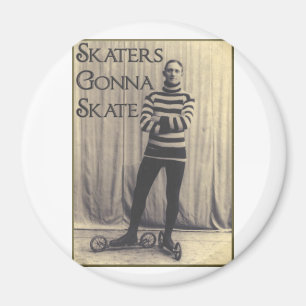 Skater som går att åka skridskor… magnet
