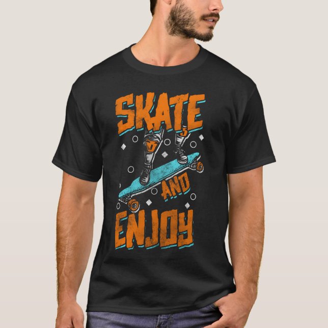 Skater Sport Etreme friends friend T Shirt (Framsida)