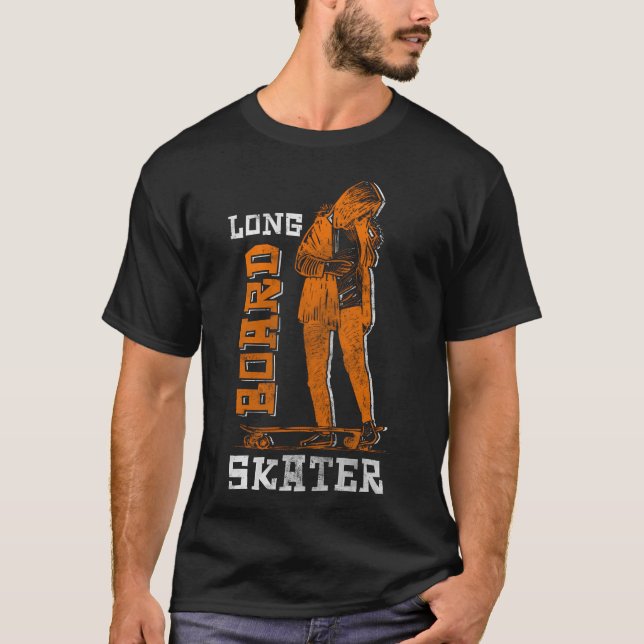Skater Sports Cool Sk8 gift family T Shirt (Framsida)