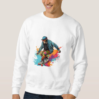 skater sweatshirt Skateboarding Vintage T-Shirt,