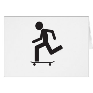 Skater-T Hälsningskort