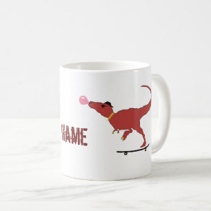 Skater T-rex Kaffemugg