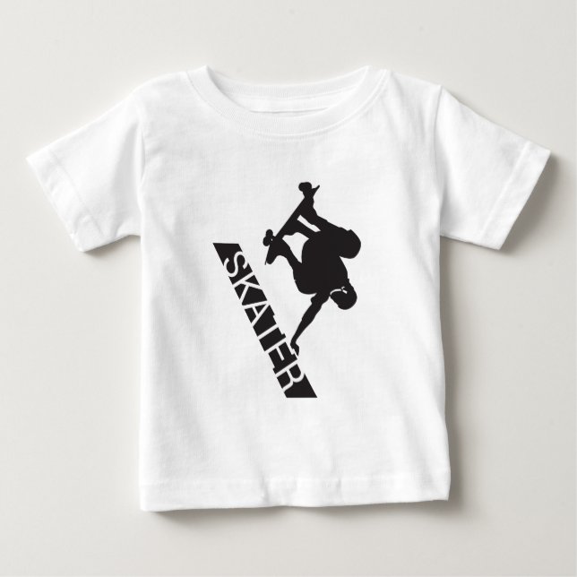 Skater Tee Shirt (Framsida)