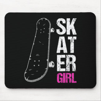 Skater Tjej Skateboard Sk8r Tjejer Skate Cool Skat Musmatta