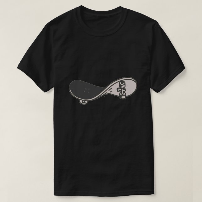 Skater Tricks T-Shirt (Design framsida)