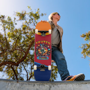 SKATER VIBES! MINI SKATEBOARD BRÄDA 18,5 CM