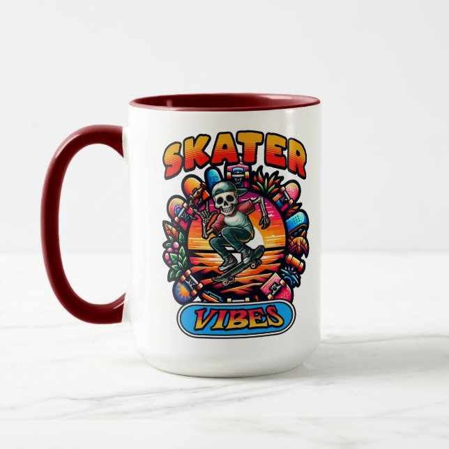 SKATER VIBES! MUGG (Vänster)