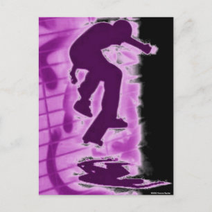 Skater vykort