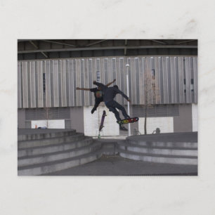 Skater Vykort