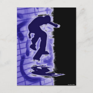 Skater vykort