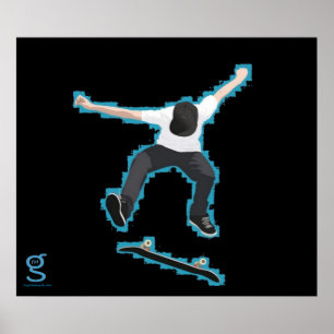 Skateraffisch Poster