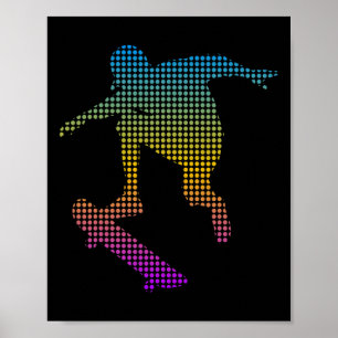 Skaterboard Gatu Skateboard Longboard Skateboard Poster