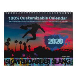 Skaterboarder Slang, Anpassade Kalender