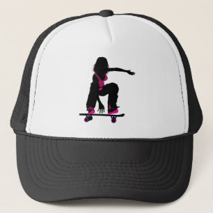 Skaterflickahatt Truckerkeps