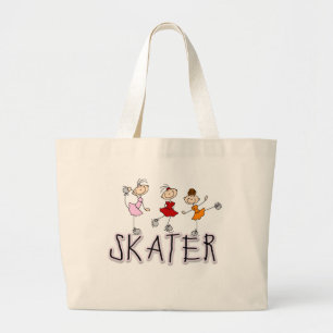 SkaterflickaT-tröja och gåvor Jumbo Tygkasse