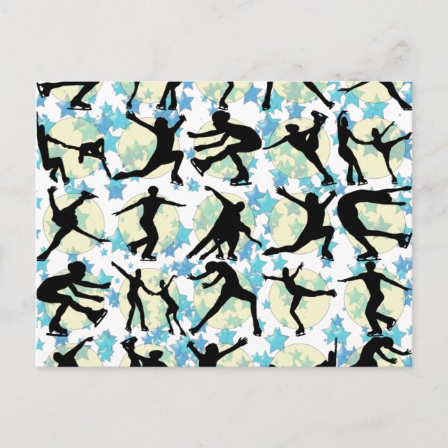 SKATERNA figur Vykort (Framsida)