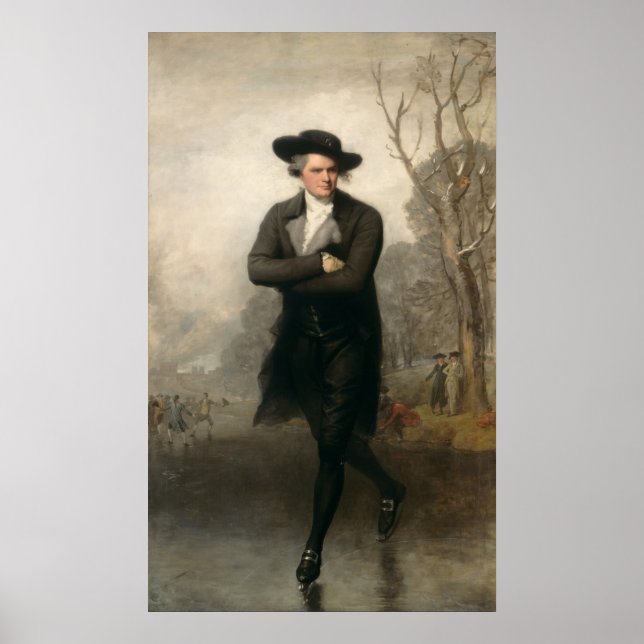 Skaterna - Gilbert Stuart Fine Art Poster (Framsidan)