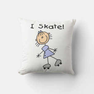 Skaterna "Girl Roller" Kudde