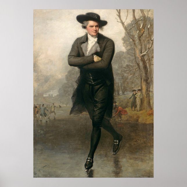 Skaterna (Porträtt av William Grant) Poster (Framsidan)