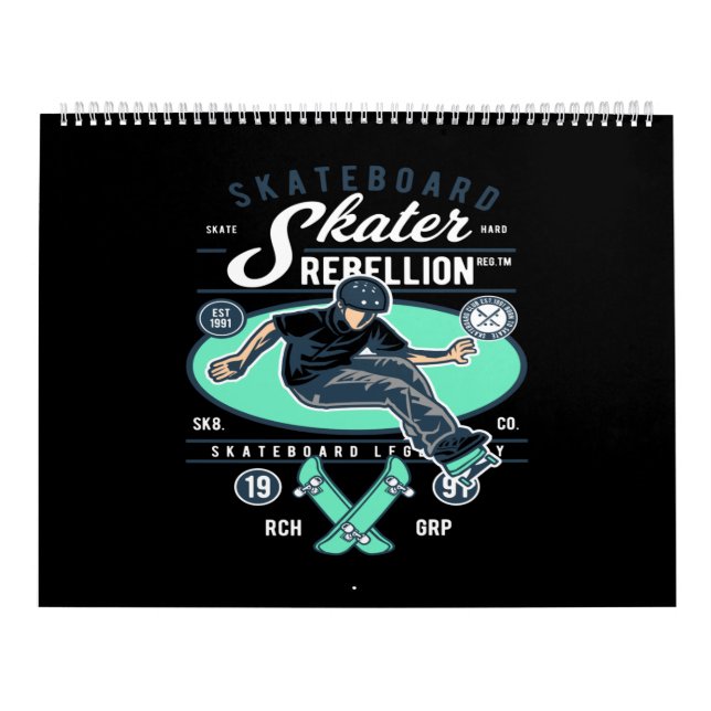 skaternas uppror kalender (Omslag)