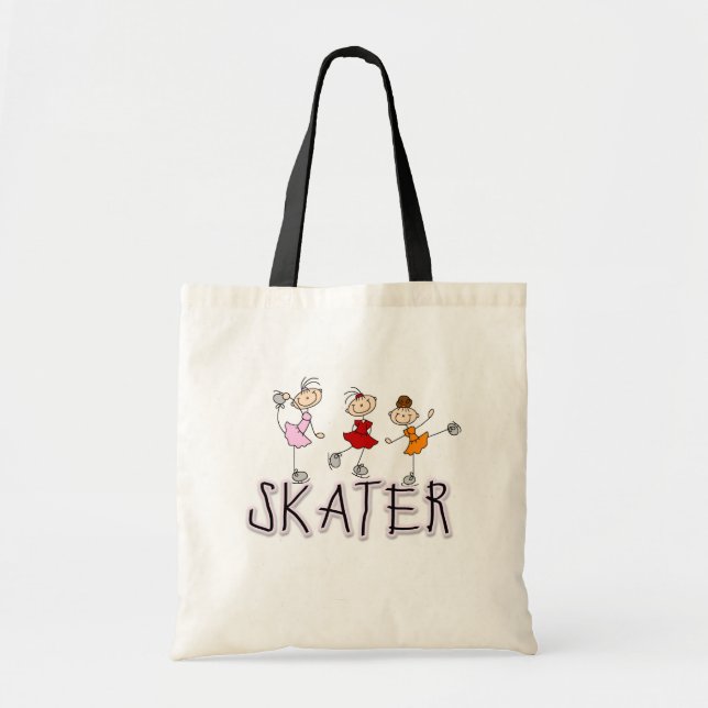 Skaterstick figur hänger lös tygkasse (Framsidan)