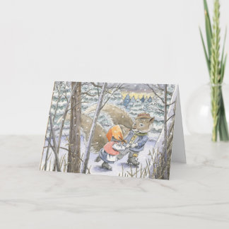 "SkaterWaltz" julkort Helgkort