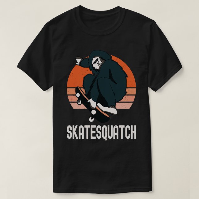 SkateSquatch 1 T Shirt (Design framsida)