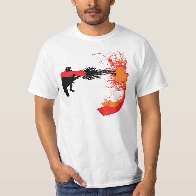 Skatezooka Tee Shirt (Framsida)