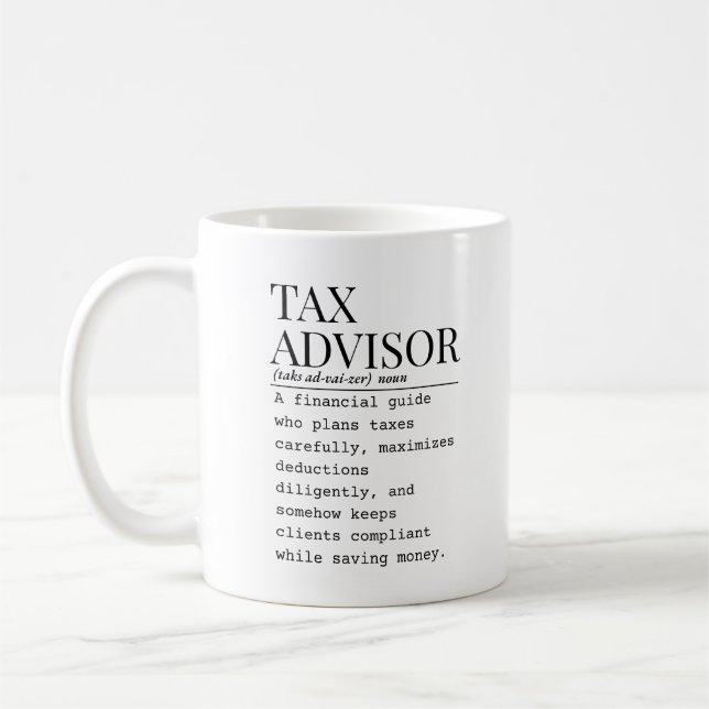 Skatgeberådgivare Kaffemugg (Vänster)