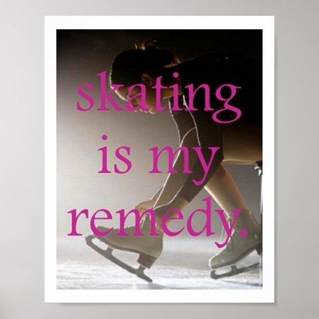 Skating är min Poster (Framsidan)