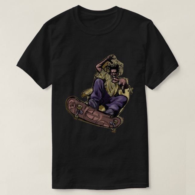 Skating Dread Man T-Shirt (Design framsida)