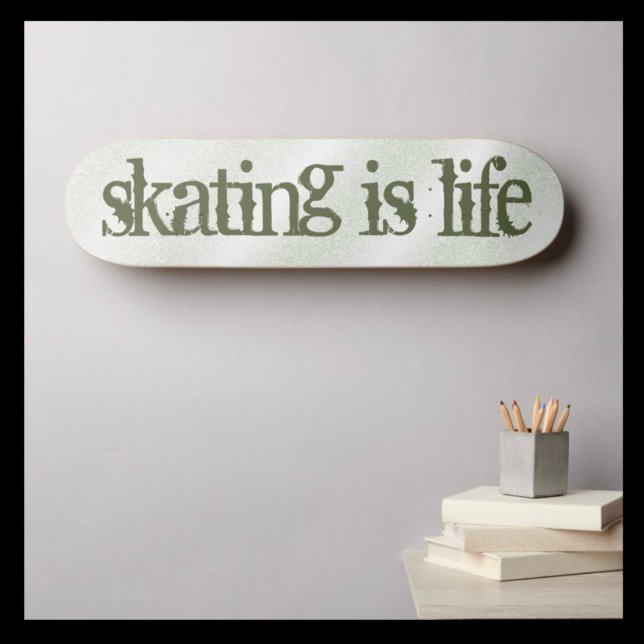 Skating Motto Mini Skateboard Bräda 18,5 Cm (Skapare uppladdad)