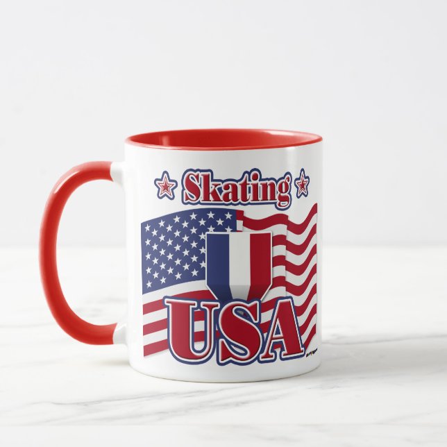 Skating USA Mugg (Vänster)