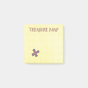 Skatkartas Piratbyte Post-it Block