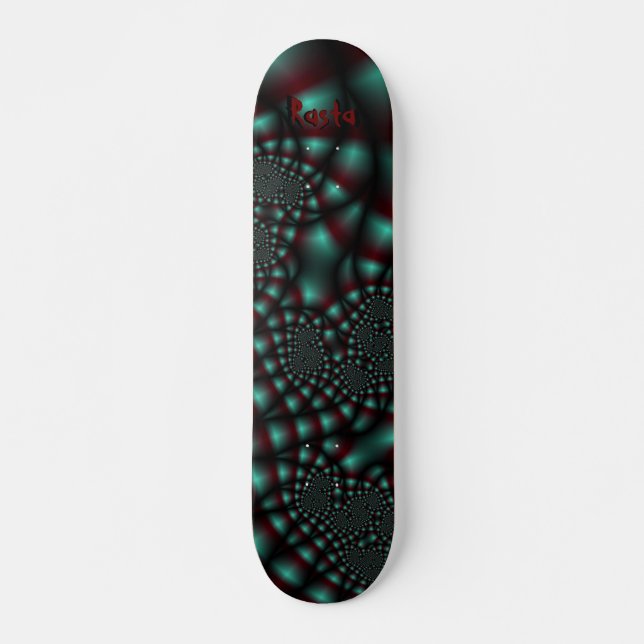 Skatopskateboard Deck Mini Skateboard Bräda 18,5 Cm (Framsida)