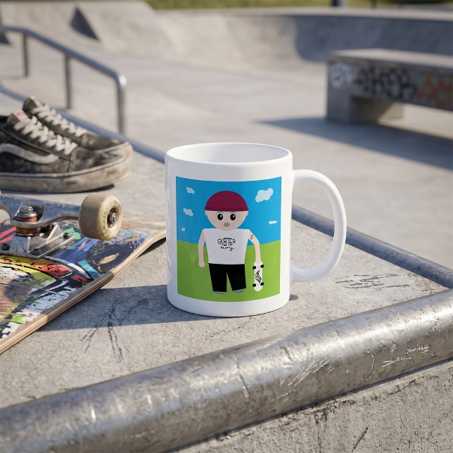 Skatorpojke Kaffemugg (Skapare uppladdad)