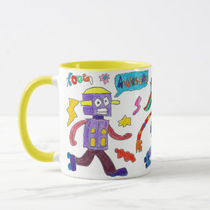"Skatroboter" Mugg
