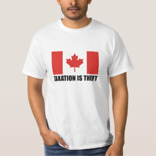 SKATT ÄR STÖLDEN - KANADA TEE