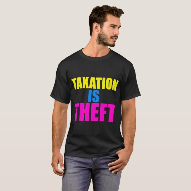 Skatt är stölden tröja (Hel framsida)