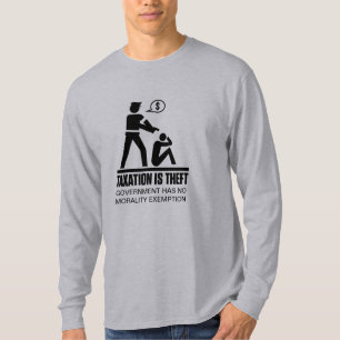 Skatt är stöldskjortan t-shirt