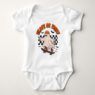 Skatt eller behandla Ghost Halloween T Shirt